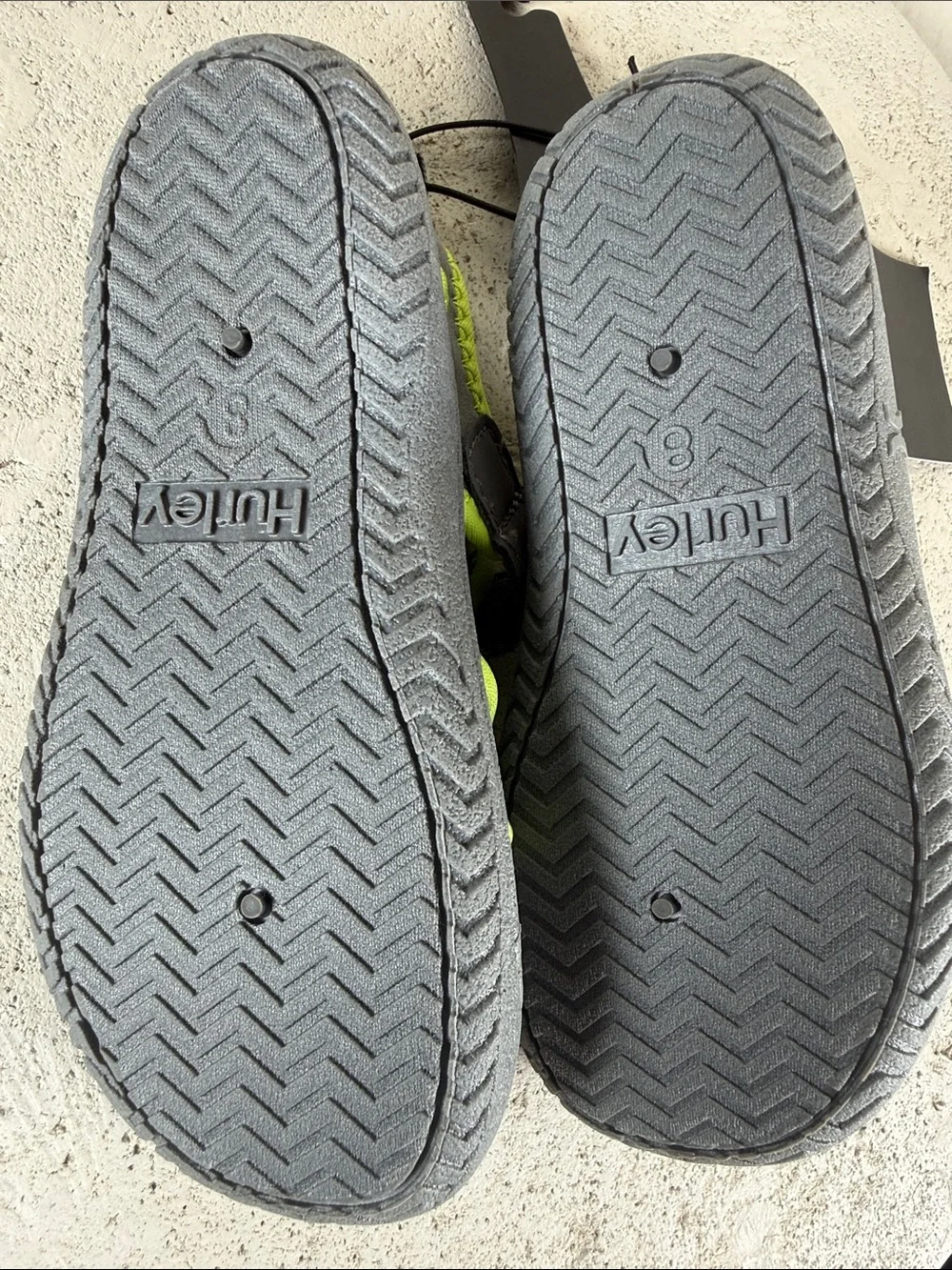 Hurley Kids Gray and Lime Water Shoes